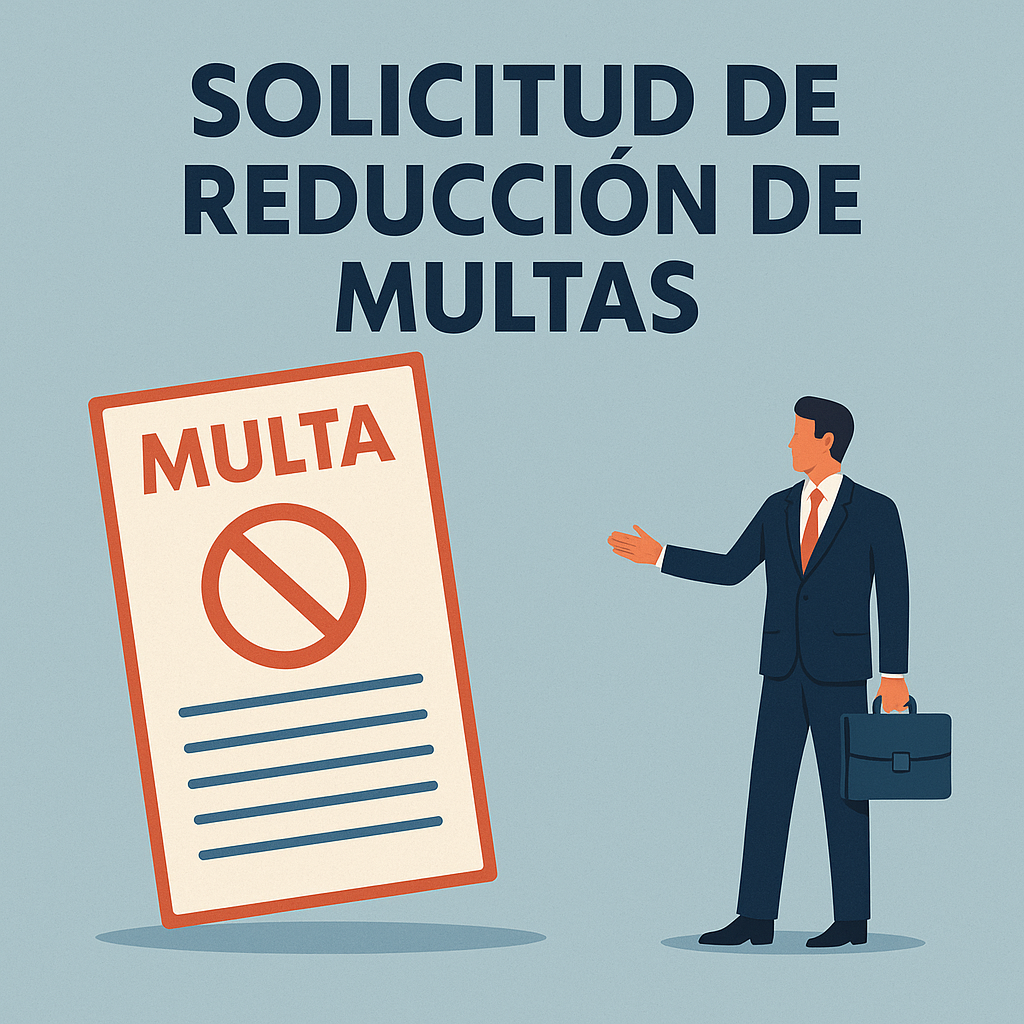 Solicitud de Reducción de Multas | Instructivo